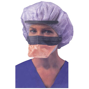 Tecnol Fluidshield Mask with Visor PCM2000, 0.1 micron 99.6 Percent, 15/Pack Pack