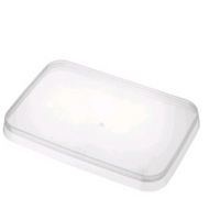Universal Take-Away Rectangular Container Lid