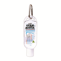 Out of Date, Ultra Germ Buster Anti-Bacterial Hand Gel, 60mL, Each, Original Unopened Condition, Price Discounted, While Stocks last Each