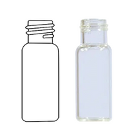 Rowe Vials, 40mL, Screw Neck, 27.5mm x 95mm, EPA, 100 Pieces/Pack Pack