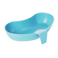 Warwick Vomit Bowl with Handle, 1.5 Litres, 300 x 144mm, Polypropylene, Recyclable, Capri Green, Each Each