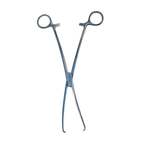 Vulsellem Uterine Forceps, 3 x 3 Teeth, 230mm, Each Each