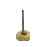 Miniature Brush Wheel, 21mm, White Goat, HP, 12/Pack Pack