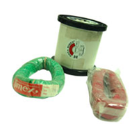 Copper Wire.H/UP.sml 7X.2mm Red 100M/R Each