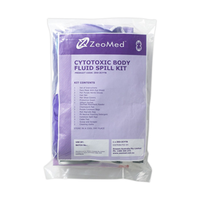 Zeo-Med Cytotoxic Body Fluid Spill Clean-Up Kit, Each Bag